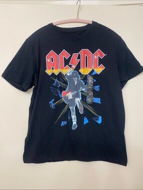 AC/DC Black Kids Short Sleeve Tee